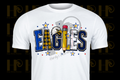 Eagle Mascot with Pencil