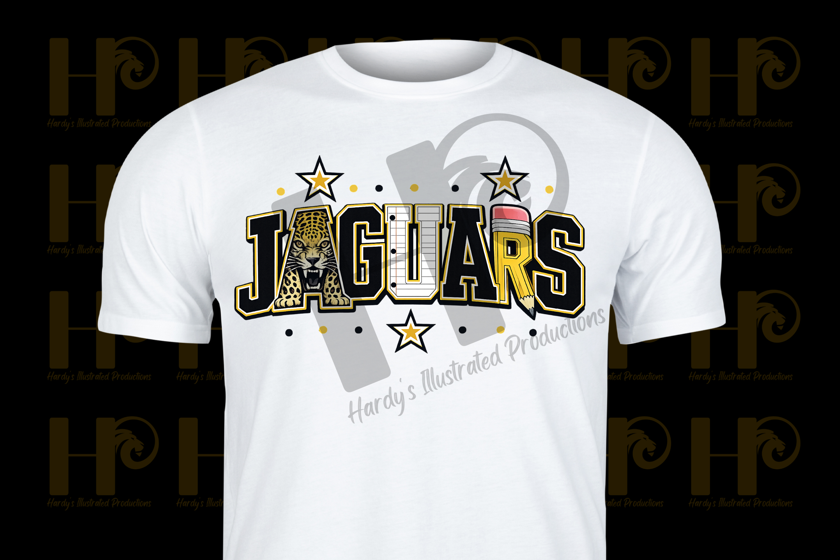 Jaguars Mascot Black and Gold