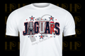 Jaguars Mascot Blue and Red